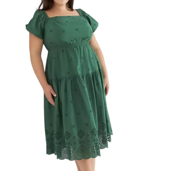 lane bryant green dress Lane Bryant Belted Jersey Dress with Sequin Embellishment Size 18/20 –  theuntamedthread.com